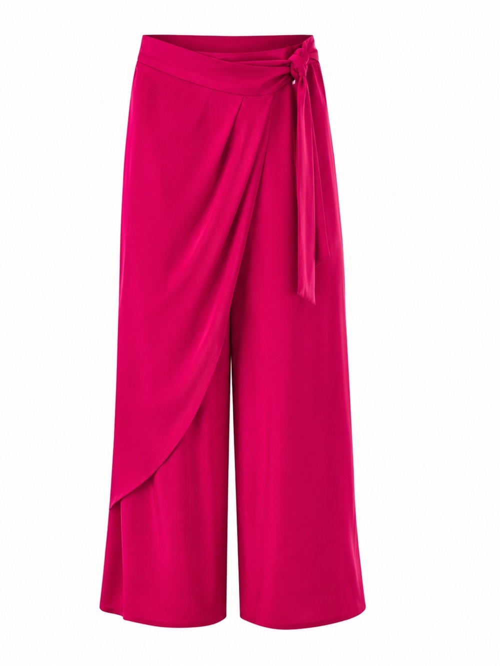 New York & Company Eva Mendes Collection Women’s Wide Leg Wrap Pants Pink Sz 6
